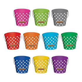 Teacher Created Resources TCR5631 Polka Dots Buckets Accents