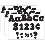 Teacher Created Resources TCR5822-3 Black Bold Block 4 In Ltrs, Combo Pack (3 PK)