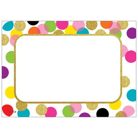 Teacher Created Resources TCR5885-6 Confetti Name Tags Labels (6 PK)