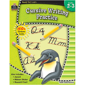 Teacher Created Resources TCR5942 Ready Set Learn Cursive Writing Practice Gr 2-3