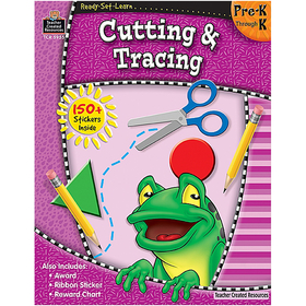 Teacher Created Resources TCR5955 Ready Set Learn Cutting & Tracing Gr Pk-K