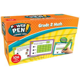 Teacher Created Resources TCR6012 Power Pen Learning Cards Math Gr 2