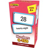 Edupress TCR62032 Numbers 0150 Flash Cards