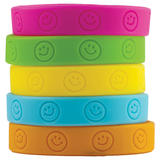 Teacher Created Resources TCR6550 Happy Faces Wristbands 10/Pk