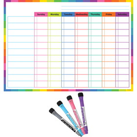 Teacher Created Resources TCR71001 Colorful Dry-Erase Mag Task Chart
