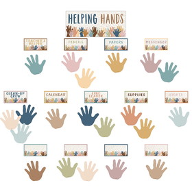 Teacher Created Resources TCR7122 Welcome Helping Hands Mini Bb Set, Everyone Is