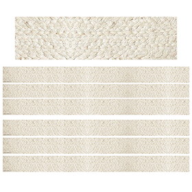 Teacher Created Resources TCR7127-6 Woven Straight Border Trim, Everyone Is Welcome (6 PK)
