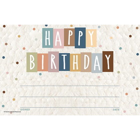 Teacher Created Resources TCR7135 Everyone Welcome Birthday Awards