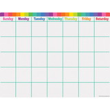 Teacher Created Resources TCR7494 Colorful Calendar Write-On/Wipe-Off