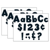 Teacher Created Resources TCR75150-3 4In Fun Font Letters Black, Stitch (3 PK)