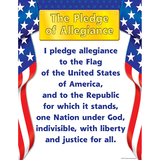 Teacher Created Resources TCR7631 Pledge Of Allegiance Chart 17X22