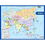 Teacher Created Resources TCR7652 Asia Map Chart 17X22, Price/EA