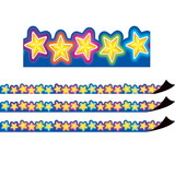 Teacher Created Resources TCR77128-3 Magnetic Borders Neon Stars (3 PK)