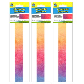 Teacher Created Resources TCR77148-3 Watercolor Magnetic Border (3 PK)