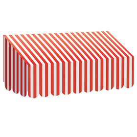 Teacher Created Resources TCR77165 Red & White Stripes Awning