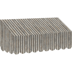 Teacher Created Resources TCR77180 Corrugated Metal Awning