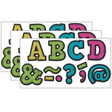 Teacher Created Resources TCR77190-3 Chalkboard Brights Bold, Block 2In Magnetic Letters (3 PK)