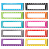 Teacher Created Resources TCR77204 Chevron Labels Magnetic Accents