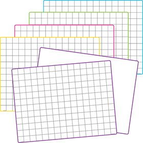 Teacher Created Resources TCR77253 Math Grid Dry Erase Boards 10 St