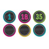Teacher Created Resources TCR77280 Chalkboard Brights Numbers Magnetic