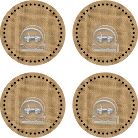 Teacher Created Resources TCR77375 Clingy Thingies Clips Burlap
