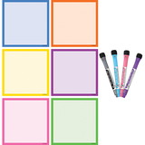 Teacher Created Resources TCR77406 Colorful Dryerase Mag Square Notes