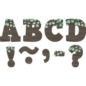 Teacher Created Resources TCR77485 Eucalyptus Bold Block 3In Magnetic, Letters