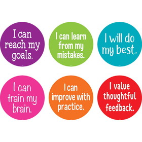 Teacher Created Resources TCR77507 Carpet Markers Growth Mindset 7In, Spot On