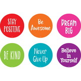 Teacher Created Resources TCR77509 Positive Sayings Floor Markers 4, Spot On