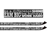 Teacher Created Resources TCR77566-2 Positive Saying Mag Bordr, Farmhouse (2 PK)