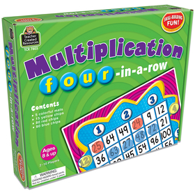 Teacher Created Resources TCR7803 Multiplication Four-In-A-Row Game