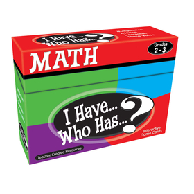 Teacher Created Resources TCR7818 I Have Who Has Math Games Gr 2-3