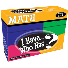 Teacher Created Resources TCR7834 I Have Who Has Math Gr 5-6