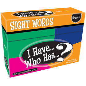 Teacher Created Resources TCR7869 I Have Who Has Gr 1 Sight Words Games