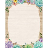 Teacher Created Resources TCR7971 Rustic Bloom Blank Chart