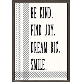 Teacher Created Resources TCR7995 Be Kind Find Joy Dream Big Smile, Positive Poster