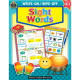 Teacher Created Resources TCR8216 Sight Words Write-On Wipe-Off Book