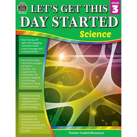 Teacher Created Resources TCR8263 Lets Get Day Started Science Gr3