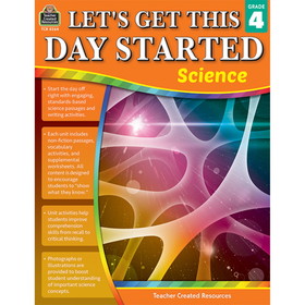 Teacher Created Resources TCR8264 Lets Get Day Started Science Gr4