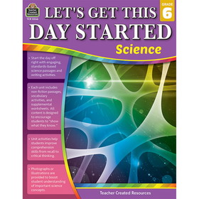 Teacher Created Resources TCR8266 Lets Get Day Started Science Gr6