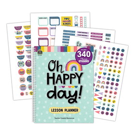 Teacher Created Resources TCR8321 Oh Happy Day Lesson Planner