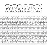 Teacher Created Resources TCR8340-6 Squiggles And Dots Die-Cut, Border (6 PK)