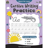 Teacher Created Resources TCR8405 Watch Me Learn Cursive Writing, Practice