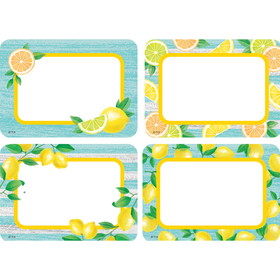 Teacher Created Resources TCR8483 Lemon Zest Name Tags/Labels, Multi Pack