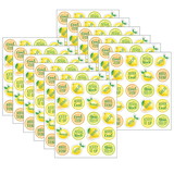 Teacher Created Resources TCR8484-12 Lemon Zest Stickers (12 PK)