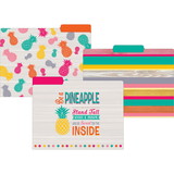Teacher Created Resources TCR8538 Tropical Punch File Folders
