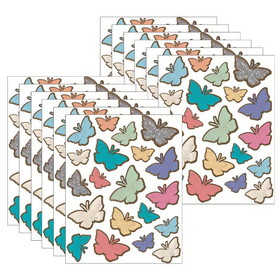Teacher Created Resources TCR8561-12 Butterflies Stickers, Home Sweet Classroom (12 PK)