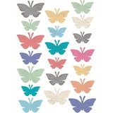 Teacher Created Resources TCR8562 Butterflies Accents Assorted Sizes, Home Sweet Classroom