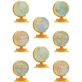 Teacher Created Resources TCR8641 Travel The Map Globes Accents