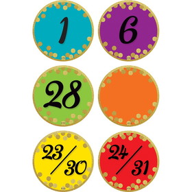 Teacher Created Resources TCR8731 Confetti Colorful Calendar Days